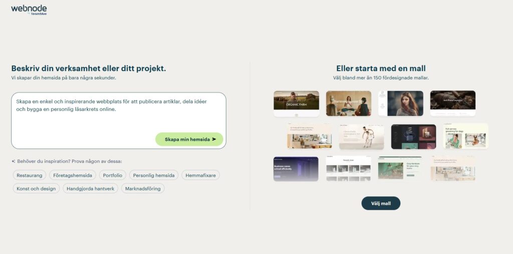 Starta egen blogg 1 Starta egen blogg webnode