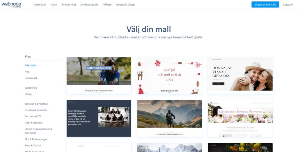 Webnode 2 webnode template